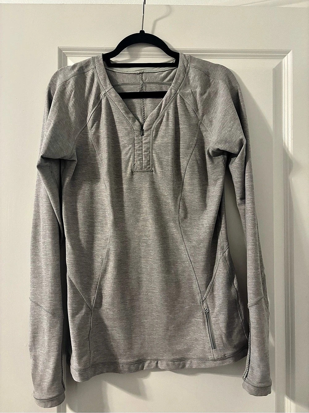 lululemon Pullover Women's Gray Half-Zip Size 6